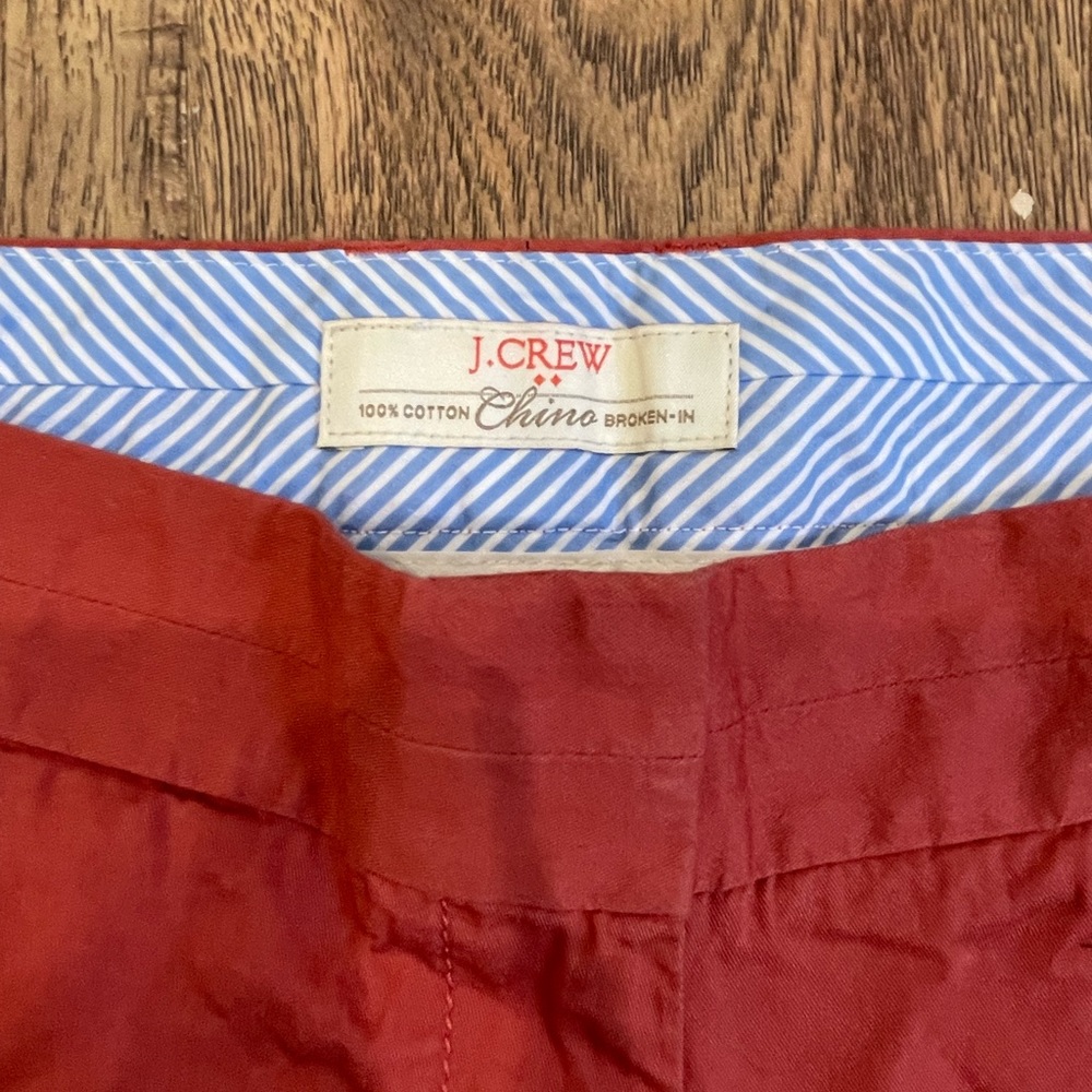 J Crew Broken In Chino - Picture 2 of 5